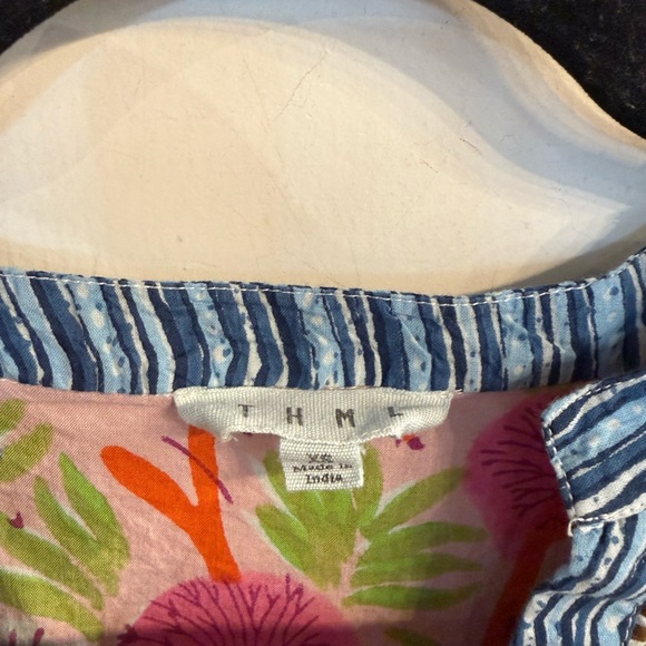 Floral Print Women's Top (THML) - Picture 3 of 3